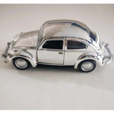 Imagem de Carrinho de Metal em Miniatura que Abre Portas (Prata)