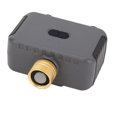 Imagem de WALFRONT Temporizador de água Programável Com 2 Saídas, de Irrigação Automática Com Atraso de Chuva, Conector de Mangueira de Rosca G3/4