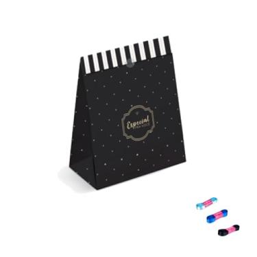 Imagem de Kit Saco de Papel para Presente M 27cm x 19cm + Fita Cetim 15mm x 10mts
