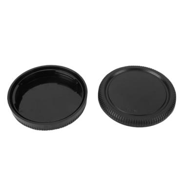 Imagem de Jectse Substituição da Tampa do Corpo e da Tampa da Lente Traseira para Câmera GFX50S GFX50R GFX100S 100II GFX, Material ABS Com Design Empilhável, Proteção contra Poeira e Impressões