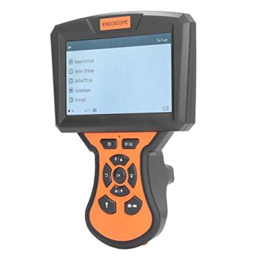Imagem de KIMISS Câmera de Inspeção de Endoscópio Industrial Boroscópio Digital HD 1080P de 5 "com Lente IP67 à Prova d'água de 8 Mm e Luz Auxiliar para Tubulações, Reparo de Automóveis e Muito Mais (10m)