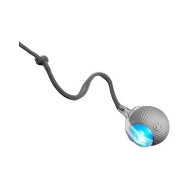 Imagem de Brinquedo Interativo Recarregável Automático De Bola Rolante Para Cães