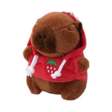 Imagem de Chaveiro De Pelúcia De Capivara Em Estilo Cartoon, Ornamento Para Bols