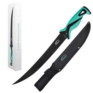 Imagem de danco Faca para desossar Pro Series 28 cm | Lâminas alemãs G4116 de aço inoxidável com revestimento de teflon, bainha de nylon moldada, perfeita para pesca em água salgada e caça