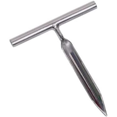 Imagem de ZenithCart Abridor de coco verde macio de aço inoxidável de grau alimentício resistente, pacote com 1