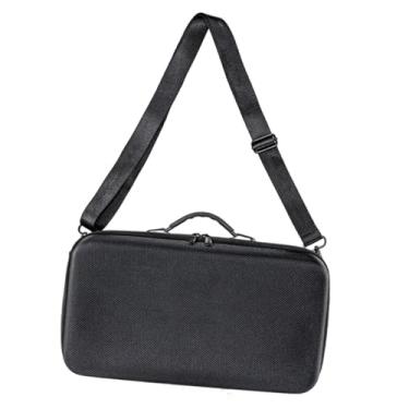 Imagem de MotiveTech Estojo de armazenamento para impressora de adesivos fotográficos coloridos, protetor de acessórios, profissional, bolsa de transporte premium, Preto