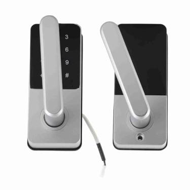 Imagem de Ymiko Fechadura Inteligente de Apartamento Com Controle Remoto Via Aplicativo, Cartão e Acesso por Chave