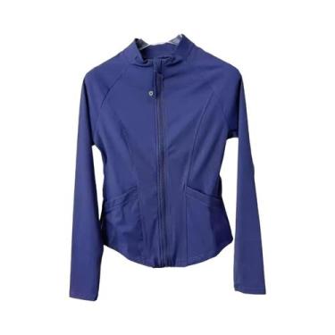 Imagem de Jaqueta De Yoga Feminina Slim-fit De Secagem Rápida E Respirável Com B