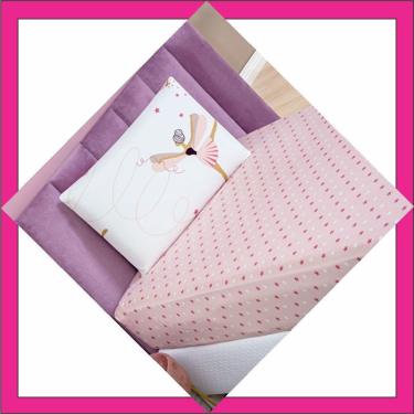 Imagem de Jogo De Cama Lençol Kids Solteiro Bailarina 2 Peças