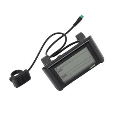 Imagem de Generic Painel de Controle de Scooter Elétrico Medidor de Display LCD à Prova D'água Substituição de 5 Pinos de Longa Duração, Display de Nível de Bateria, Ampla Aplicação, Material ABS Leve