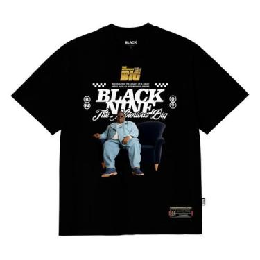 Imagem de Camiseta Premium The Notorious Big - Preto B90643 - Black Nine, M