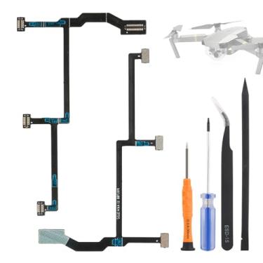 Imagem de 2 peças para DJI Mavic Pro Gimbal Plana PCB Cabo de Substituição Mavic Pro Platinum Câmera Flexível Drones Acessórios com Ferramentas de Reparo