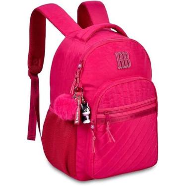 Imagem de Mochila de Costas Rebecca Bonbon Rosa RB24515 Crinkle 19 - REBECA BONB