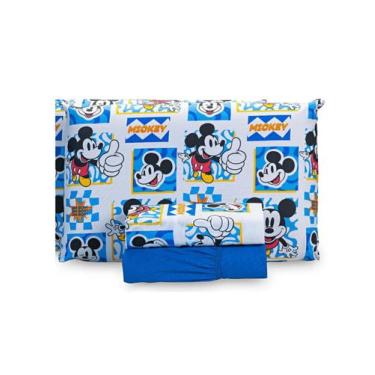 Imagem de Lençol Solteiro Jogo De Cama Infantil Disney Algodão 03 Peças - Andrez