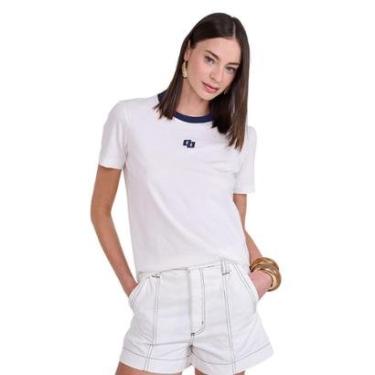 Imagem de Blusa Colcci Feminina Comfort Com Detalhe Em Logo-Feminino