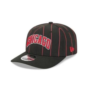 Imagem de BONE NEW ERA 9SEVENTY STRTCH SNAP CHICAGO BULLS NBA PRETO-Masculino
