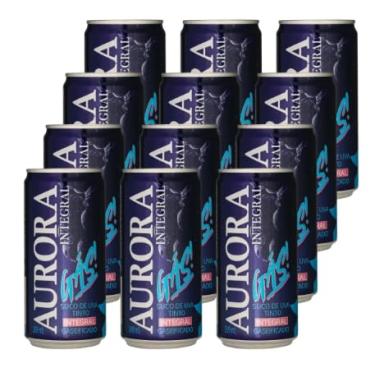 Imagem de Kit c/12 Un - Suco De Uva Aurora Tinto Integral Gaseificado 269ml