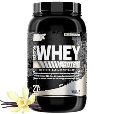 Imagem de Nutrex Research Whey Protein em pó | Suplemento 100% Whey Protein (900 g, baunilha)
