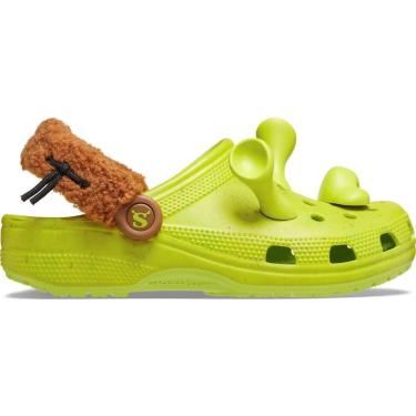 Imagem de Sandália crocs shrek classic clog infantil lime punch-Unissex