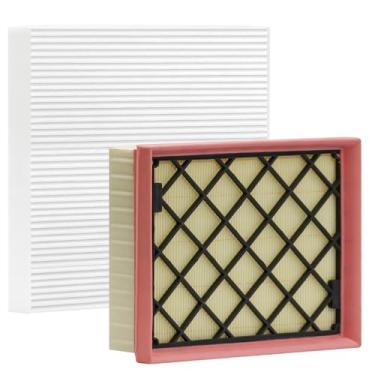 Imagem de KEQGPCBE Filtro de cabine branca e kit de filtro de ar do motor para Lincoln Nautilus 2023 2022 2021 2020 2019