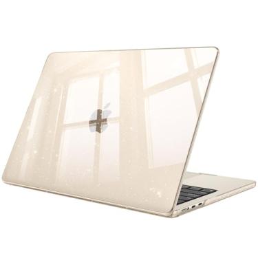 Imagem de Fintie Capa para MacBook Air 13,6 polegadas A3240 A3113 A2681 (versão 2022 2023 2024 2025) - Capa protetora de encaixe rígido para MacBook Air 13 polegadas M2 M3 M4 Chip (laranja brilhante)