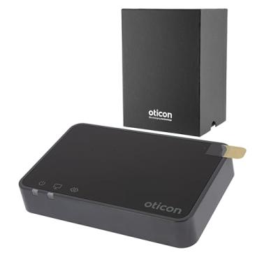 Imagem de Oticon ConnectLine adaptador TV 3.0, compatível com aparelhos auditivos Oticon More, Real, Opn, Engage, Siya, Xceed