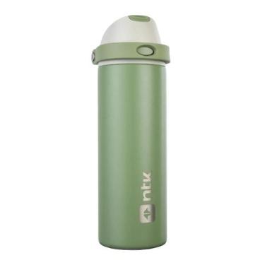 Imagem de Garrafa Térmica Straw Verde 710ml Isolamento Térmico Nautika