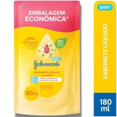 Imagem de Sabonete Líquido Glicerina Camomila JOHNSONS Baby 180mL - Johnson'S Ba