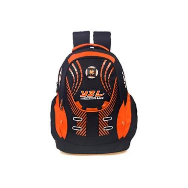 Imagem de Mochila Esportiva Impermeável Resistente Juvenil Urbana Cor:Laranja