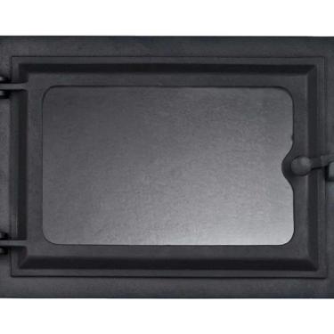 Imagem de Porta Forno Ferro Fundido Com Vidro - Modelo Libaneza P