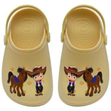 Imagem de Sandalia Babuche Infantil Nº 19 Ao 36 Chinelo Cowboy 12.113-Masculino