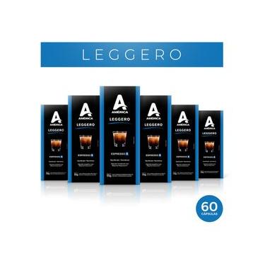 Imagem de KIT 60 CÁPSULA DE CAFÉ AMÉRICA LEGGERO