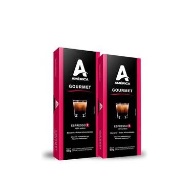 Imagem de Kit 20 Cápsulas de Café América Gourmet