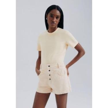 Imagem de Shorts De Sarja Feminino Estonado Hering-Feminino