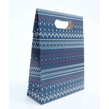 Imagem de Embalagem Presente Sacola Estampada Marisa-89028, UN, Azul