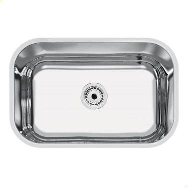 Imagem de Cuba Tramontina Lavínia 47x30 Cm Standard Em Aço Inox Polido 47 Bl Com Válvula 94083507