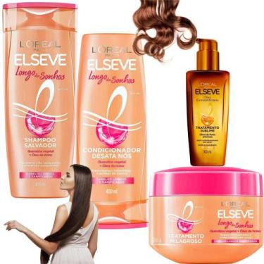 Imagem de Kit Elseve Óleo Extraordinário Longo dos Sonhos Mascara Loreal Paris 4