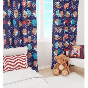 Imagem de Kit Quarto Infantil Ursinho Marinheiro - 3 Itens - Fabrika de Festa