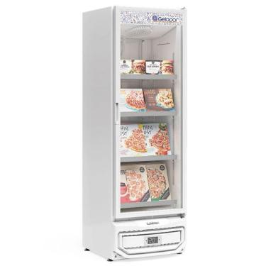 Imagem de Freezer Expositor Vertical 1 Porta De Vidro Gcvc45 Gelopar Expositor 445 Litros Branco 220v