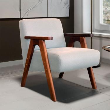 Imagem de Poltrona America em Madeira Eucalipto Movellu Home