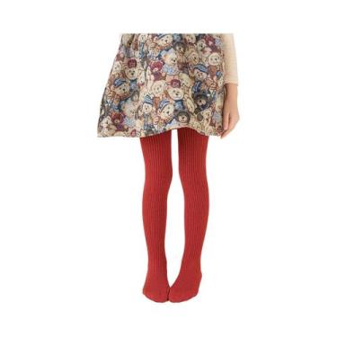 Imagem de Meias-calças De Algodão Para Meninas 0-12 Anos Com Laço, Meias De Malh