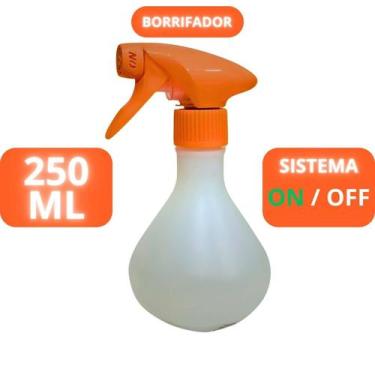 Imagem de Borrifador de Plástico 250ml Durável e Versátil Para Limpeza Unidade -