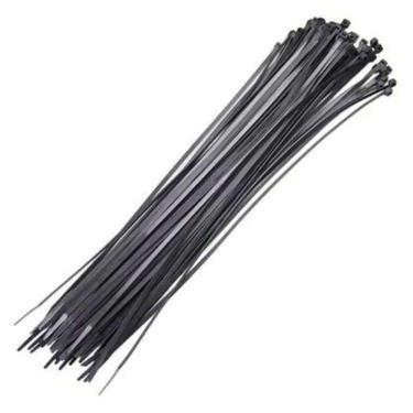 Imagem de Abraçadeira De Nylon 3 X 150 Mm Pacote Com 100 Unidades Preto