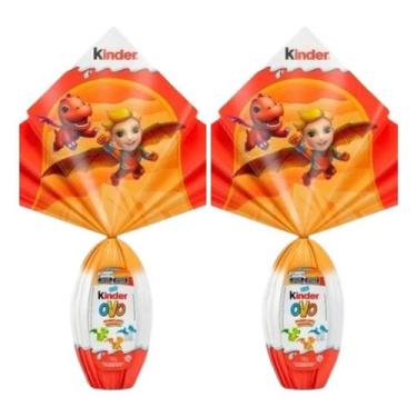 Imagem de Ovos de Páscoa Kinder Mundo dos Dinossauro 150g - 2 unidades - Kinder 