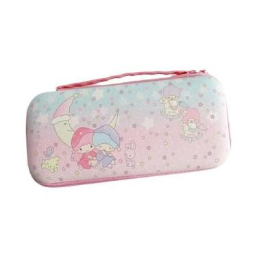 Imagem de Estojo Protetor Para Nintendo Switch OLED Cinnamoroll Stitch Kitty Kur