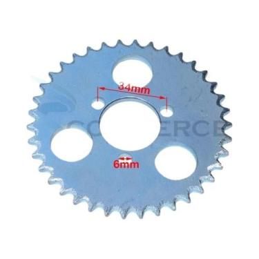 Imagem de Pinhão Traseiro 29MM Para Mini Moto, Quadriciclo E Moto De Trilha T8F 