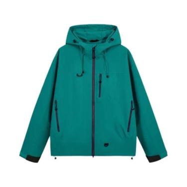 Imagem de Jaqueta Impermeável Unissex Para Caminhadas, Casaco Corta-Vento Para H