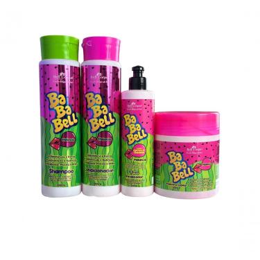 Imagem de Kit Capilar Bell Corpus Bababell Melancia Hidratação E Perfume - 4 Itens