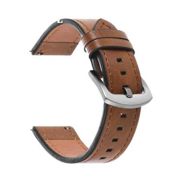 Imagem de Pulseira De Couro Vintage 20mm 22mm Para Samsung Galaxy Watch 7/6/5/4 