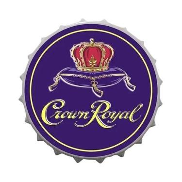 Imagem de Placa De Metal Redonda Vintage Rota 66 Com Tema De Carro E Motor, Deco